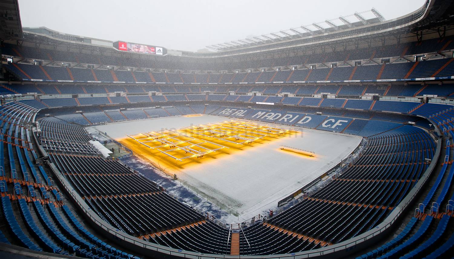 Foto: Qorga burkangan “Santyago Bernabeu”