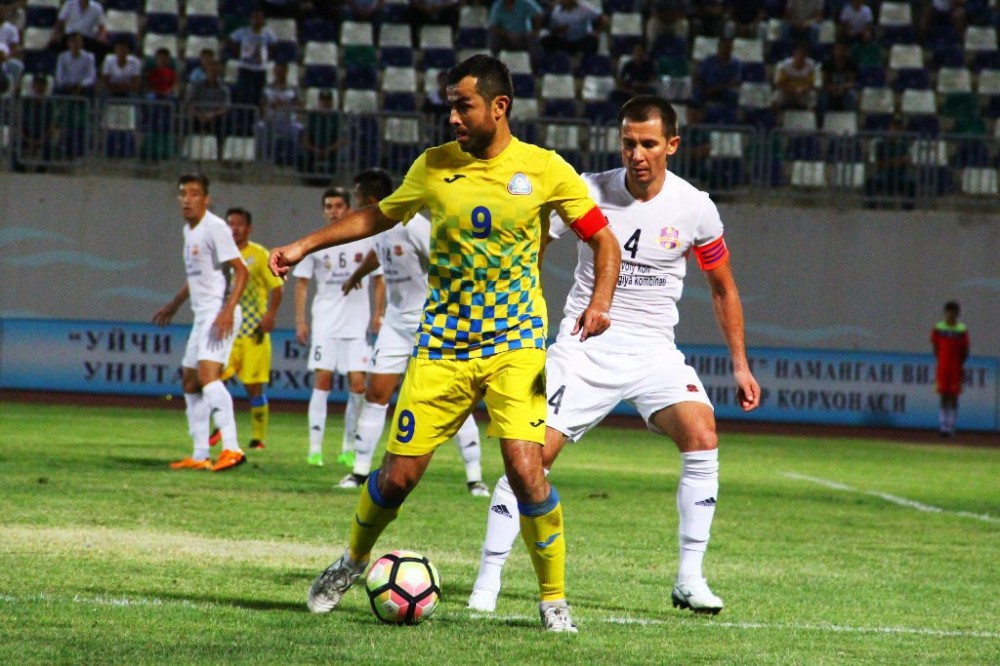 Oliy Liga. Aziz Turgunboev makes it a victory for FC Navbahor over FC Kizilkum