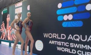  Сборная команда Узбекистана по синхронному плаванию выступила на Кубке мира