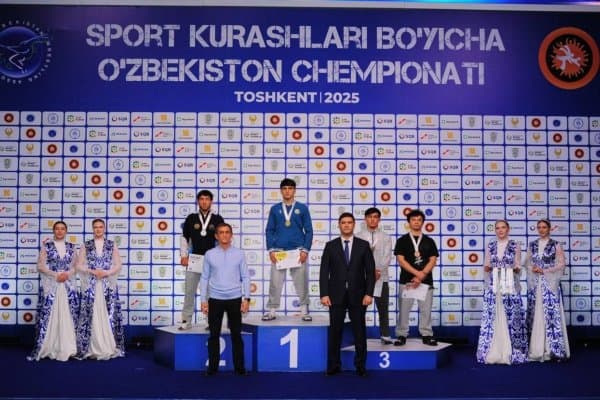 Toshkentda erkin kurash bo‘yicha O‘zbekiston chempionati o‘tkazilmoqda