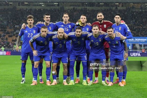 Italiya terma jamoasi JCh-2026 saralash bosqichi uchun kengaytirilgan tarkibini e'lon qildi