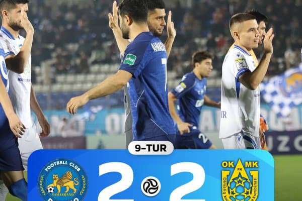 Superliga. "Buxoro" so‘nggi daqiqalarda g‘alabani qo‘ldan chiqardi