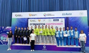 Бадиий гимнастика. Ўзбекистон чемпионатининг ғолиб ва совриндорлар аниқланди