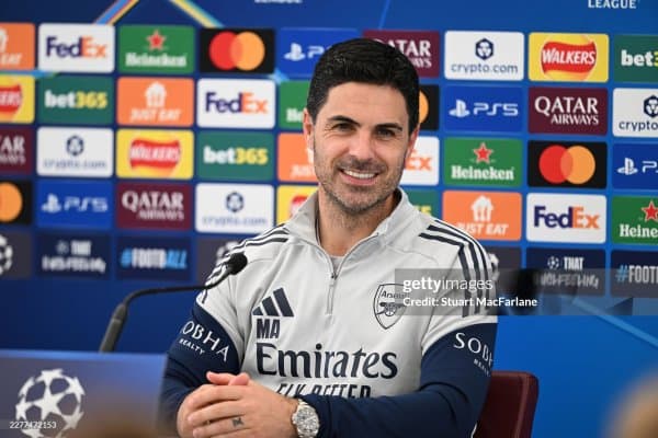 Arteta chempionlikni qanday tasavvur qilganini aytdi