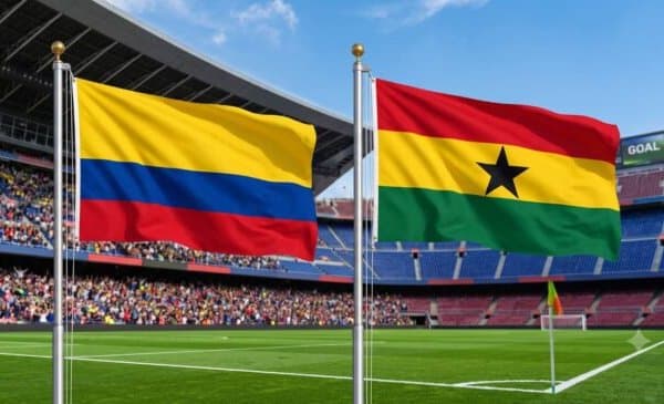"JCh-2026". Kolumbiya - Ghana: Asosiy tarkiblar ma'lum