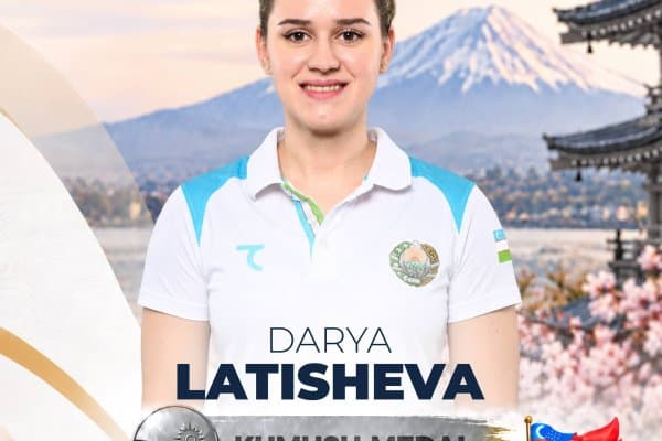 Osiyo oʻyinlari-2026: Darya Latisheva — Osiyo oʻyinlari vitse-chempioni