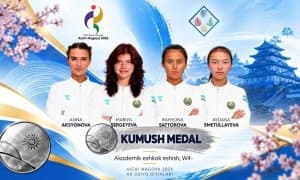 Osiyo oʻyinlari-2026: Qizlarimiz kumush medalni qoʻlga kiritdi