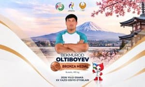 Osiyo oʻyinlari-2026: Bekmurod polvon medal oldi