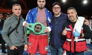 Jalolov’s promoter, Lou DiBella, expects a gold medal from him